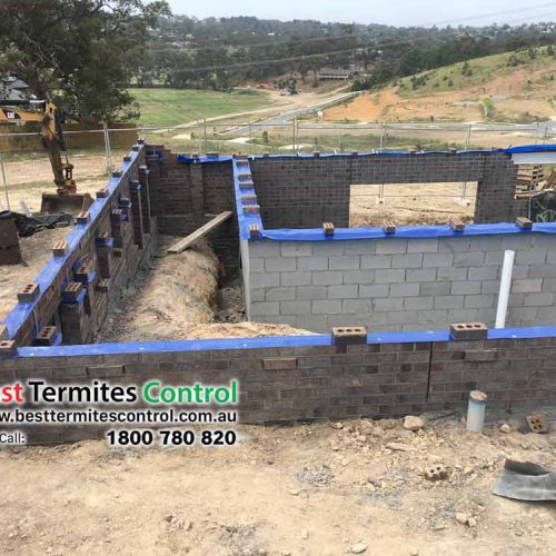 Home guard Blue Sheet system to Subfloor area in Diamond Creek