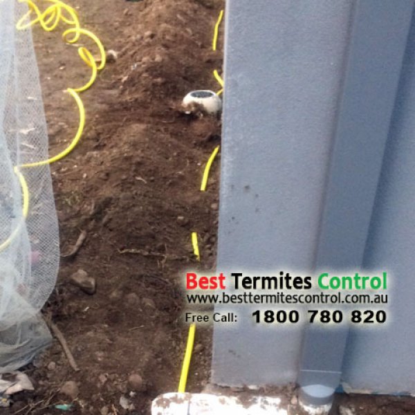 Termite Reticulation System - Chemical Barrier Pipes