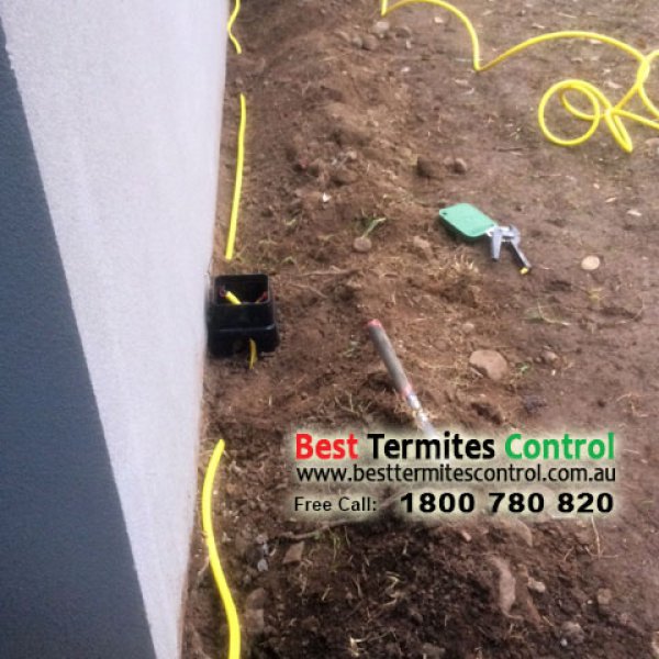 Termite Reticulation System - Chemical Barrier Pipes